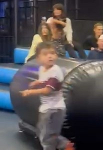guys before yall start hating and saying i should be paying attention or that it’s a kid place i do stand there for 5 minutes waiting to make sure no kids are in the way or about to be and im only a teenager bru i can be there to and do my own thing to it’s not just 5 year olds that can go there it’s for any age