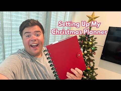 Setting Up My Christmas Planner 🎄 | Classic Happy Planner Setup for November & December