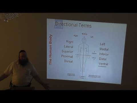 EMT Lecture - Basic Anatomy - The Human Body