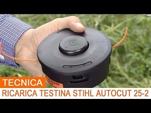 Come Sostituire il filo alla Testina Stihl AutoCut 25-2
