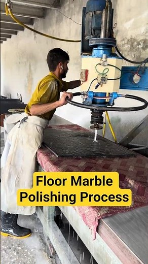 HOW TO USE DIAMOND POLISHING PAD💪🌟 GRANITE MARBLE POLISH: Achieving a High-Gloss Finish!