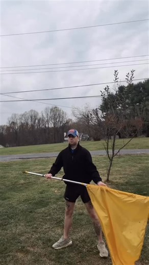 This is the famous Color Guard Flag. Silk crafted from lightweight materials like silk, satin, or polyester & The poles being made of lightweight materials like fiberglass or aluminum to allow for smooth maneuvers and quick transitions. #colorguard #winterguard #colorguardflags | Thomas L. Ray