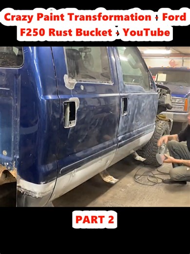 Stunning Paint Transformation on Ford F250 Rust Bucket