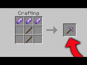 How To Craft Different Pickaxes In Minecraft Bedrock Edition! (Copper, Emerald, & More)