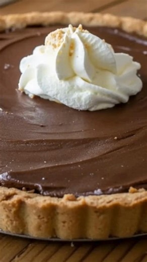 Chocolate Cream Cheese Pie — Smooth, Rich & Pure Chocolate Bliss! A velvety chocolate filling blended with creamy cream cheese in a buttery crust #ChocolateCreamCheesePie #ChocolateDessert #EasyDesserts #DessertReels #ChocolateLove | Chef Paula's Kitchen
