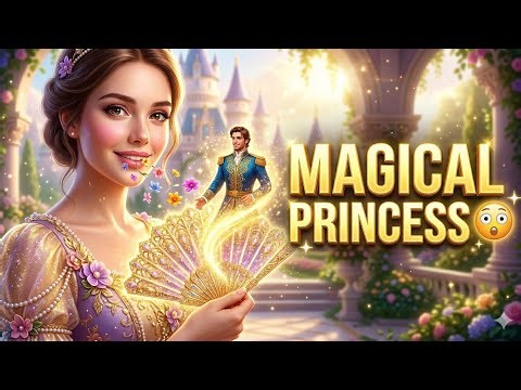 Magical Princess Story 😲✨ Flowers Turn to Gold | Fairy Tale in English