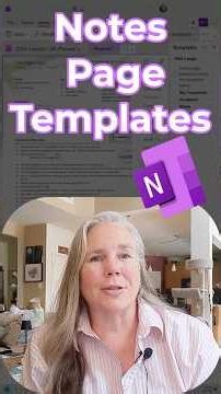 OneNote Notes Templates #crystalclearlife #onenote #notetaking