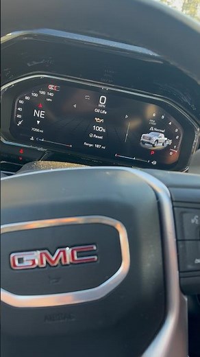 2026 GMC Sierra change engine oil soon reset oil life reset 2025 2024 Chevy Silverado #oillife