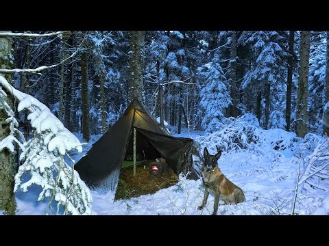 Winter Camping in Extreme Cold and Heavy Snow | Solo Survival Challenge