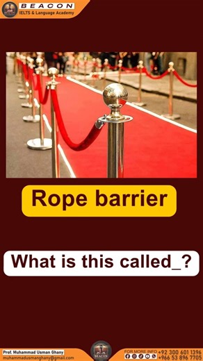 🚧 Upgrade Your Vocabulary: Road & Safety Barriers for IELTS & Spoken English