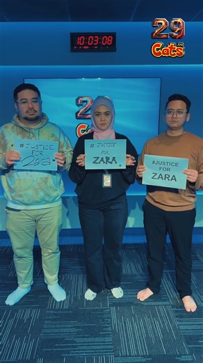 Kami menyeru agar keadilan ditegakkan untuk Zara, mangsa yang memerlukan suara kita semua. Setiap insan berhak mendapat perlindungan, pembelaan, dan layanan yang saksama tanpa mengira latar belakang. Jangan biarkan keheningan menenggelamkan kebenaran. Suara kita mampu membawa perubahan. JUSTICE FOR ZARA! #CATSFM #JusticeForZara #KeadilanUntukZara #SolidarityForZara | CATS FM