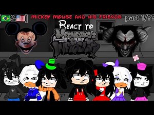 Mickey mouse e seus amigos reagindo wednesday infidelity v2 (🇧🇷&🇺🇸) parte 1/??