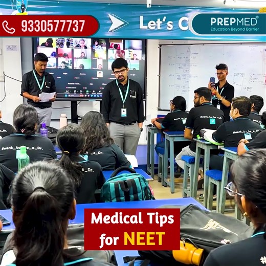 Medical Tips for NEET by Dr. Kar 🩺 | #NEETPrep #PrepMed How do doctors think while solving NEET questions? 🧠💊 Listen to Dr. Kar as he shares quick, effective medical tips that every NEET aspirant should know! 🚀 Stay smart, stay focused, and prepare the doctor’s way! 👨‍⚕️📚 #PrepMed #NEET2026 #DrKar #NEETMotivation #MedicalTips #PrepMedShorts ~~~~~~~~~~ FOR ADMISSION ~~~~~~~~~~ Contact : 9330577737 Website:- https://prepmed.in Facebook:- https://www.facebook.com/prepmed.in Whatsapp:- https:/