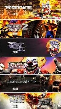Evolution of Twisted Metal Games 1995-2012 #gaming #youtubeshorts