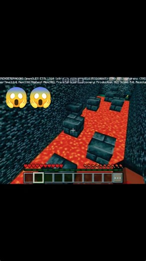 Minecraft Parkour Crossing the Lava Bridge Like a Pro #minecraft #Gaming