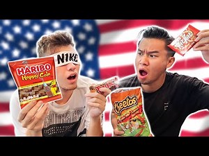 Jesser Guess & Rates American Snacks!
