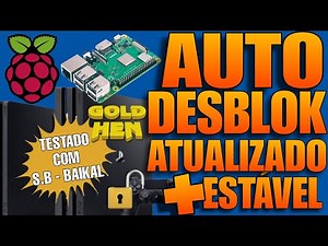 ✅AUTO EXPLOIT PS4 11.00 (ATUALIZADO) Raspberry pi 3b+ (ideal para modelos Baikal) #ps4