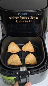 Airfryer Samosa 💯😋 #honeykirasoise #recipe #airfryerrecipes #airfryermagic #samosa #shorts #food