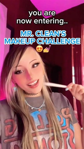 MR CLEAN’S MAKEUP CHALLENGE 😍💅 #satire