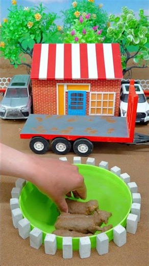 Diy mini tractor video mini water science project #ytshort #tractor #cartoon