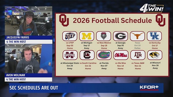2026 SEC football schedule is here
