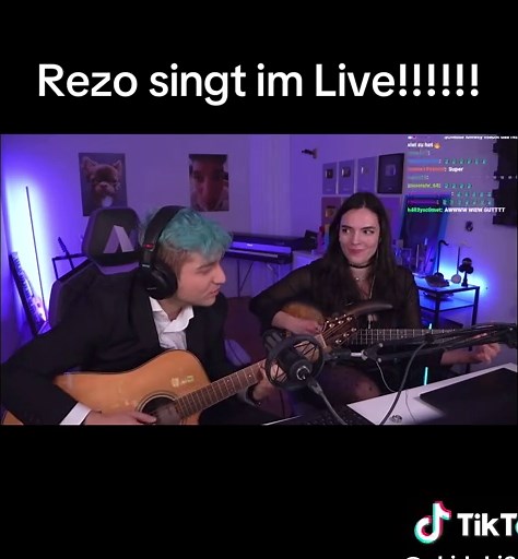Rezo singt im Livestream – Süße Melodien und mehr