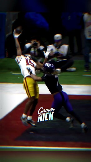 OBJ TYPE CATCH!! 😤🏈 #shorts #cfb #usc #football