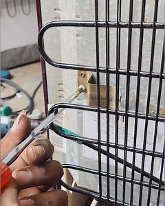 External condenser fitting double door fridge | Simple solutions