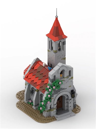 Build a Stunning Lego Medieval Church MOC