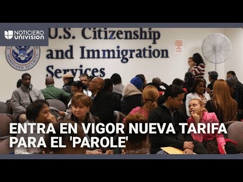 Nueva tarifa para solicitar 'parole' humanitario en EEUU: te contamos de cuánto es y las excepciones