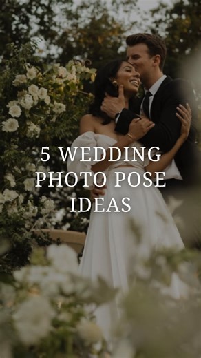 Wedding Planning Toolkit | Brides Guide on Instagram: "Feeling unsure about what to do in front of the camera on your big day? You are not alone. Most couples feel a little awkward at first. Here are 5 wedding photo pose ideas you can practice ahead of time so you feel comfortable, confident, and ready to shine Comment QUICK and we’ll DM you our FREE Quick Start Kit 🤩 💍 Need more wedding tips and inspiration? Follow @thebridesguide.co Follow @thebridesguide.co Follow @thebridesguide.co . . . .