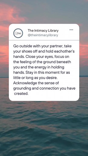 Experience grounding and connection with your partner. Focus on being in the moment to build connection and an enhanced level of intimacy. Save this and send it to your partner so you can practice this intimacy exercise! Follow for more ✨ #boyfriend #girlfriend #partnerexercise #intimacy #fypage #viralvideo #grounding #love #connection