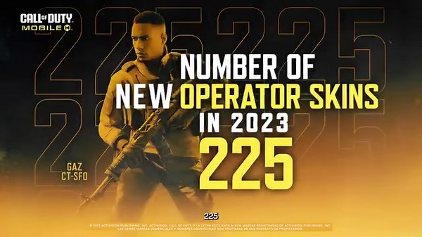 Resumen del año: Operadores 👤 ¿Cuál fue tu Operador más utilizado este 2023? | Call of Duty: Mobile