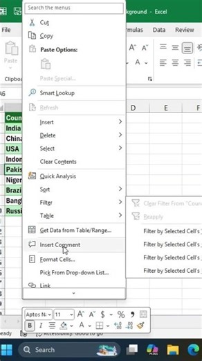 Show Images on Hover Using Excel Comments #excelwithbrainbell #excel