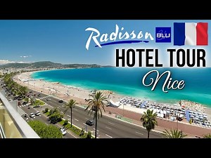 NICE 🇫🇷 RADISSON BLU HOTEL (Radisson Blu Waterfront/Beachfront Hotel & Room Tour | FRANCE 2021)