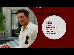 Ocean's Twelve DVD Menu Walkthrough
