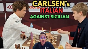 Magnus Carlsen took on Volodar Murzin - the World Rapid Champion 2024 in the 11th round of the World Blitz 2025. He plays his Italian system against the Sicilian Defence. Very interesting battle with commentary by IM Sagar Shah. Video: ChessBase India #Chess #ChessBaseIndia #magnuscarlsen #volodarmurzin | ChessBase India