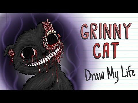 THE ORIGIN OF GRINNY CAT | Draw My Life