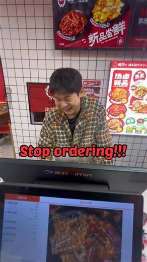 Ordering Food Right Before Closing