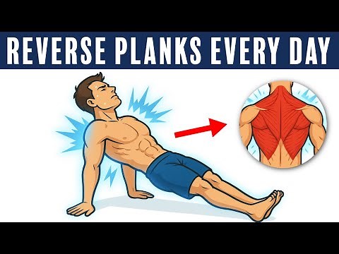 What Happens When You Do Reverse Planks for 3 Minutes Every Single Day 🔥💪