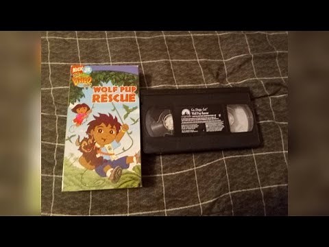 Opening and Closing to Go Diego Go: Wolf Pup Rescue EXTREMELY RARE 2006 VHS