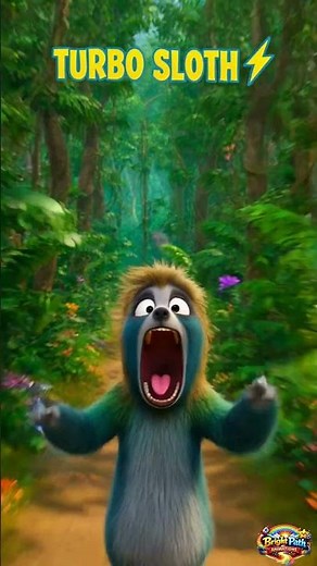 Turbo Sloth Chaos 🦥⚡😂 | Funny Super Speed Animation | 3D Cartoon Shorts