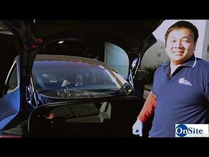 TESLA MODEL 3 Rear WINDSHIELD GLASS Broken REPLACEMENT tutorial