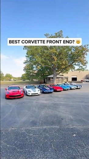 Best Corvette Front End? C1–C7 Compared 👀