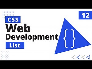 12. CSS List | CSS Bangla Tutorial / CSS3 Bangla Tutorial | Complete Web Development Course