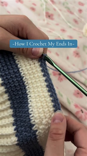 How to Crochet Your Ends In: Easy Tutorial