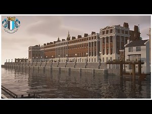 The Adelphi Terrace, Whiteburg City - Minecraft Cinematic