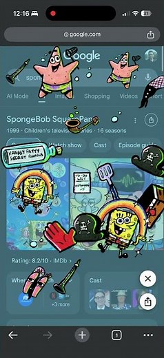 What Happens When You Search SpongeBob on Google? 👀