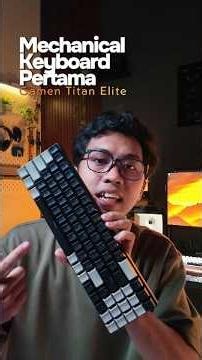 Gamen Titan Elite | Mechanical Keyboard with a UNIQUE Layout and Numpad