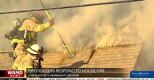 Crews called out for Decatur house fire